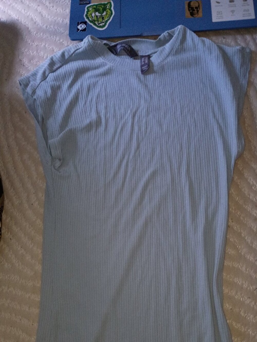 Lisa Rinna Collection Blue Shirt – Size XXS